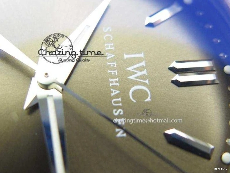 MIROTIME 0307 Affordable Ingeniuer St.Laurens SS Brown Dial MK 1:1 Best Edition On Black Leather Strap A 7365